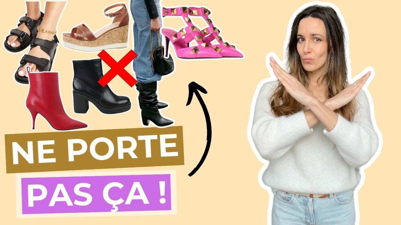 9 chaussures que les femmes élégantes ne portent jamais 👠