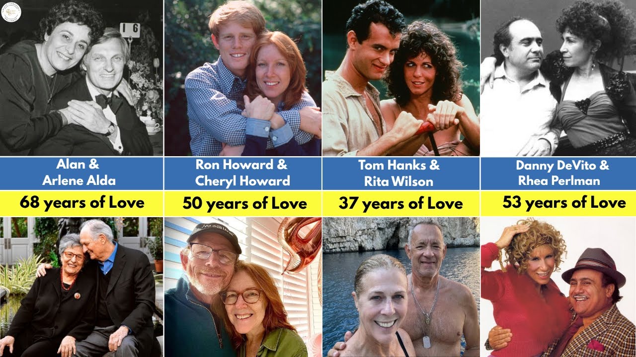 25 Famous Celebrity Couples | The Secrets Behind Their Lasting Love | Then and Now 2025