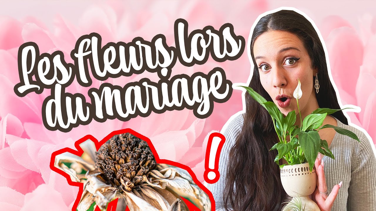 ASTUCES POUR LES FLEURS LORS DU MARIAGE ! Pour les mari&eacute;s et Wedding Planners