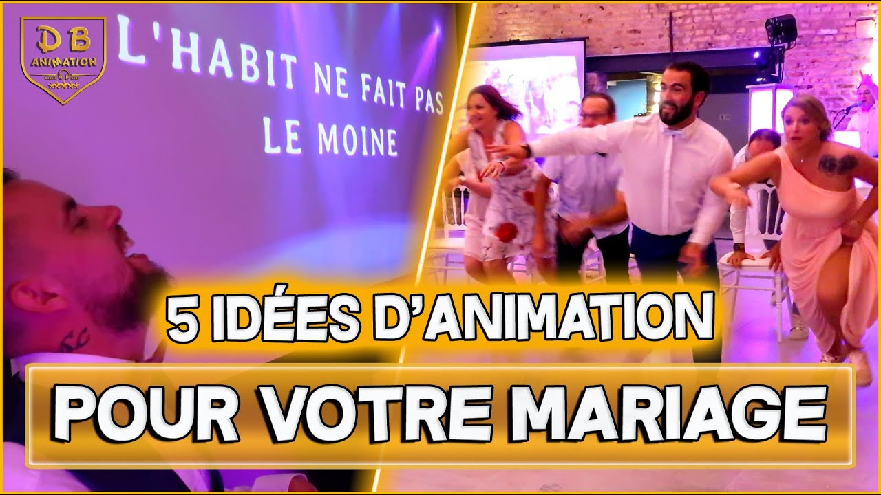 MARIAGE 👰🤵💖 : 5 id&eacute;es d