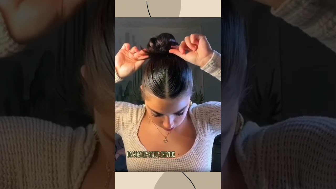 id&eacute;e de coiffure pour les cours #repost#aesthetic #fypシ #subscribe #like #hair#shorts