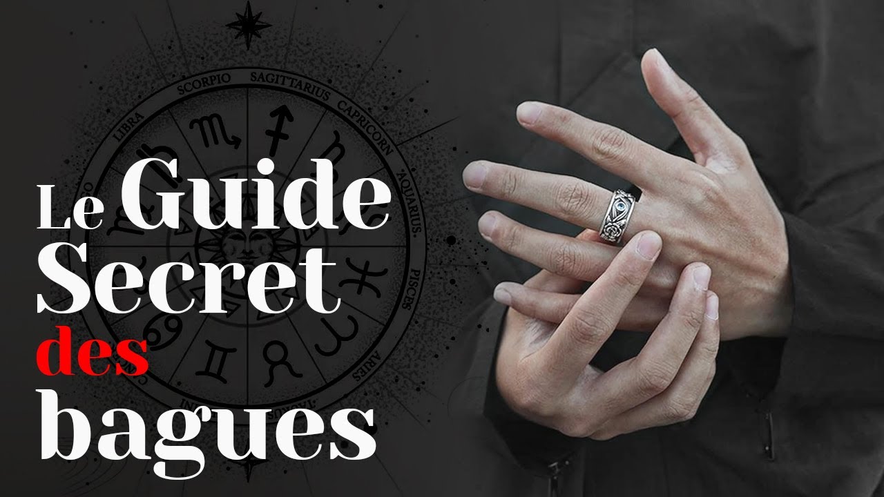Bagues pour hommes : le guide ultime pour les porter avec &eacute;l&eacute;gance