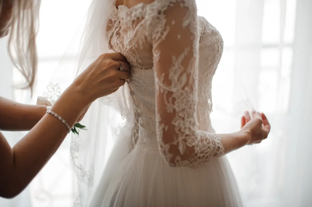 Belle robe de mariée