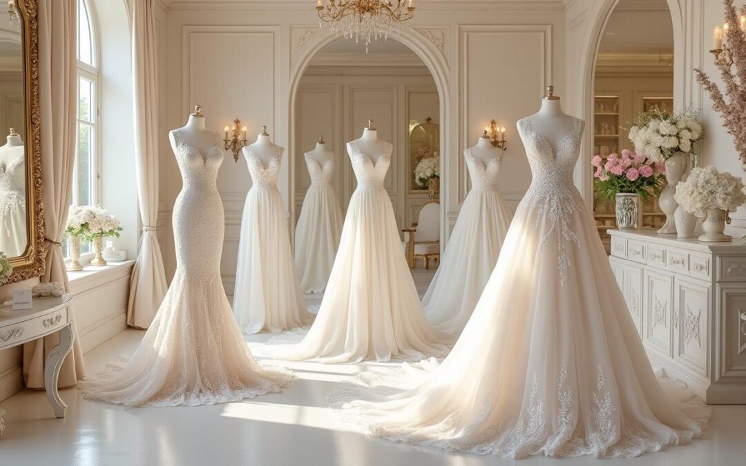 Claudine Création : robes de mariée élégantes et sur mesure
