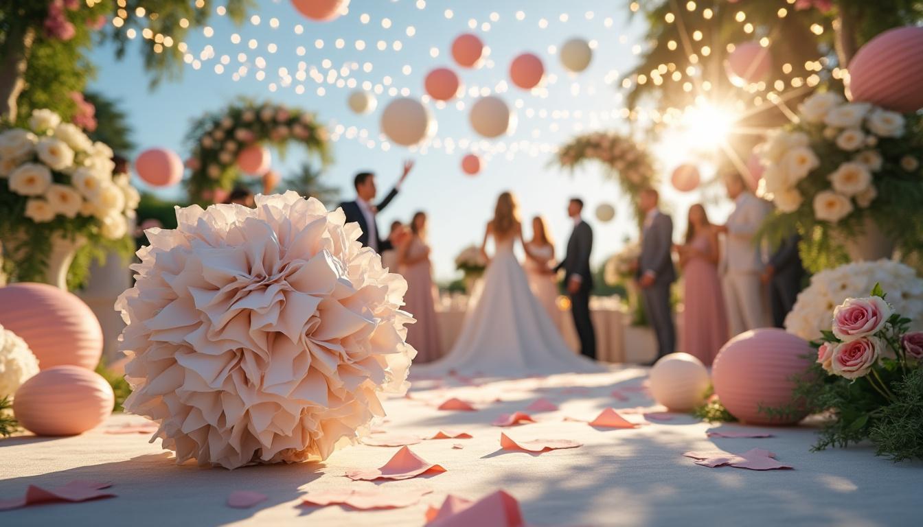 découvrez comment l'animation boulette de papier mariage apporte une touche d'originalité et de convivialité à votre réception. idéale pour faire participer tous vos invités, cette activité ludique crée des souvenirs inoubliables et renforce l'ambiance festive de votre grand jour.