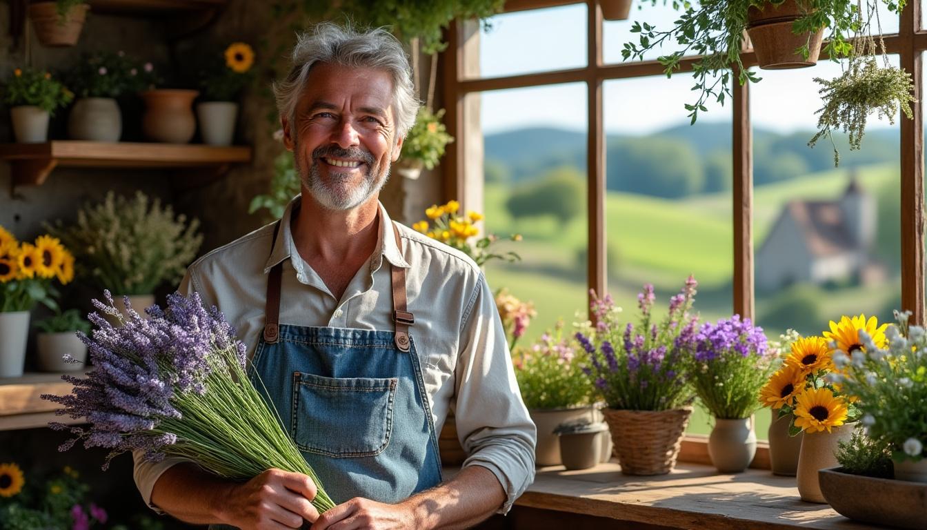 découvrez stéphane chanteloube, fleuriste passionné au cœur de l’auvergne, qui propose des créations florales uniques et authentiques pour tous vos événements. profitez de son savoir-faire artisanal et de son amour des fleurs pour égayer votre quotidien.