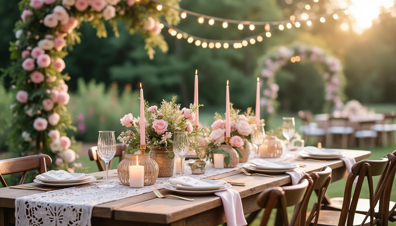 Tuto mariage : idées déco DIY pour sublimer vos tables découvrez nos meilleures idées déco diy pour sublimer vos tables de mariage. suivez ce tuto simple et créatif pour une décoration personnalisée qui émerveillera vos invités !