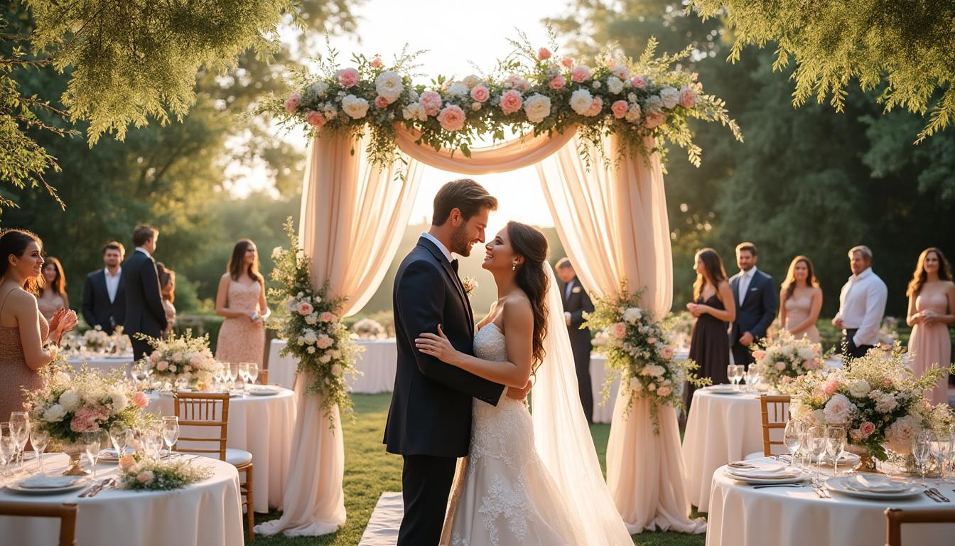 D Day Mariage : organisation sur mesure pour un jour parfait confiez l'organisation de votre mariage à d day mariage et profitez d'une prestation sur mesure pour faire de votre jour j un moment inoubliable, sans stress et parfaitement orchestré.