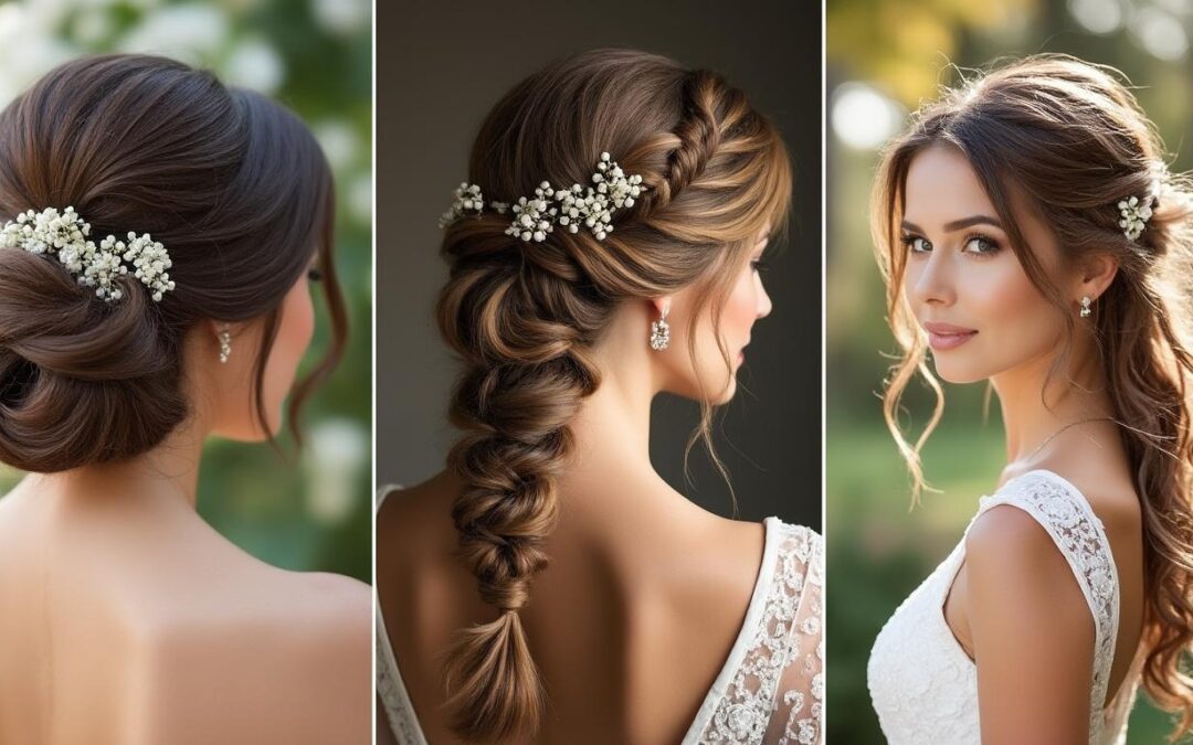 Chignon, tresse ou cheveux lâchés ? Quelle coiffure choisir pour son mariage