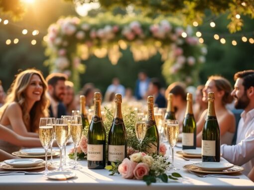 Combien de bouteilles de champagne pour un mariage ? Guide simple
