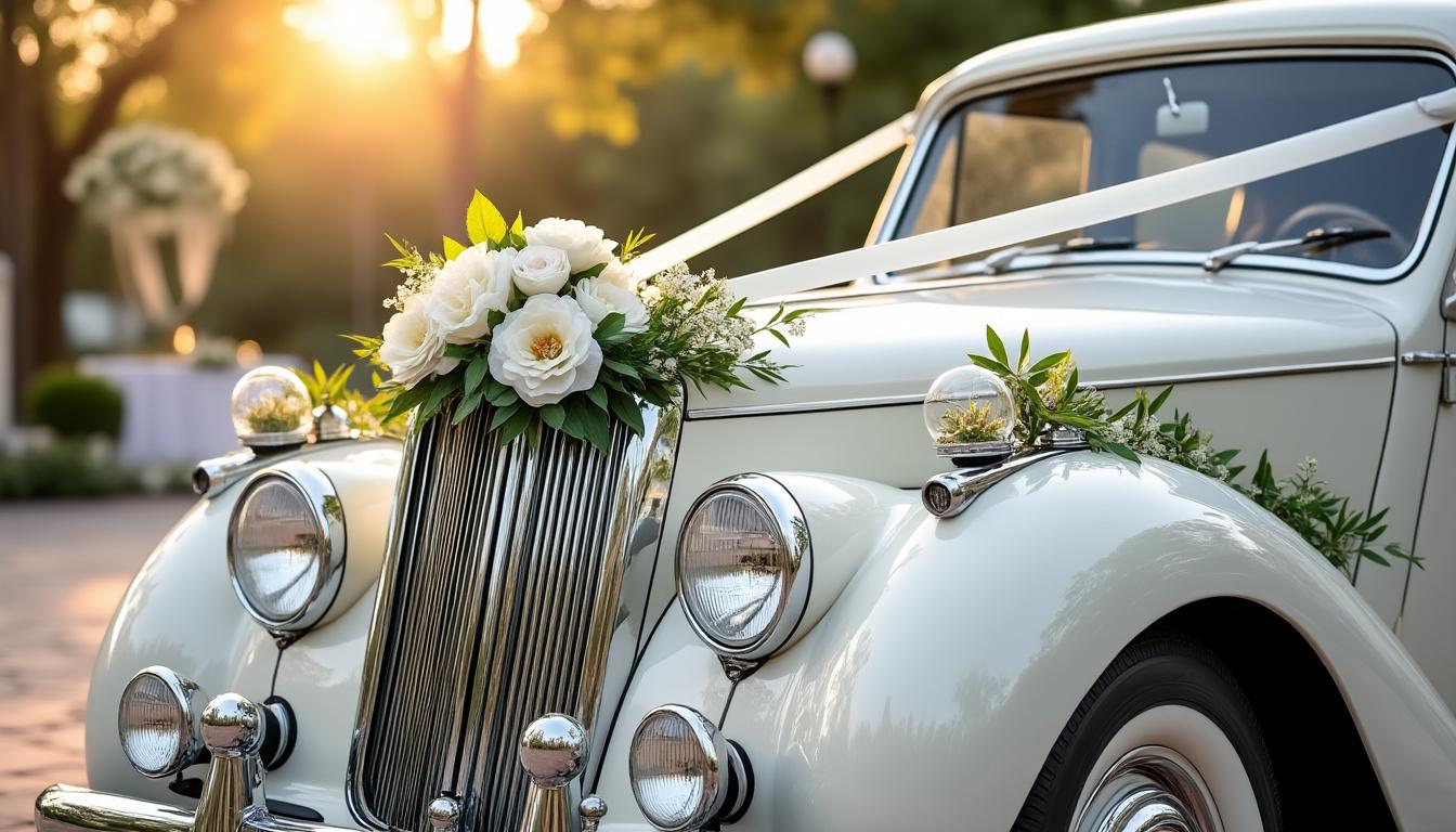 Comment décorer la voiture des mariés avec style et originalité découvrez nos conseils uniques pour décorer la voiture des mariés avec élégance et originalité, et rendre ce moment inoubliable.