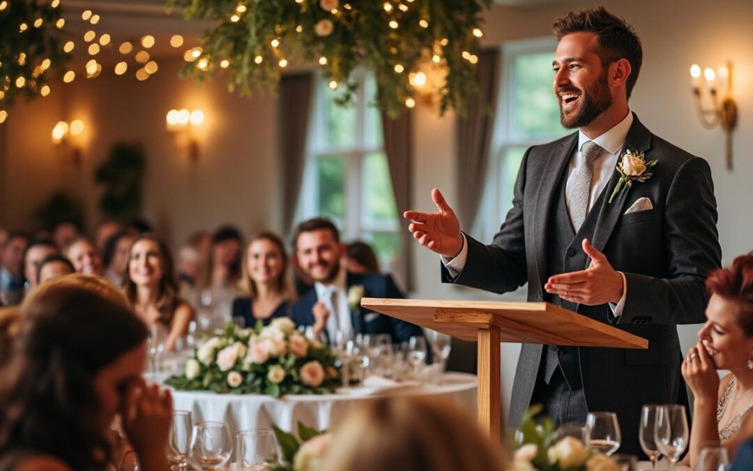 Discours de témoin de mariage : comment allier humour et émotion ?