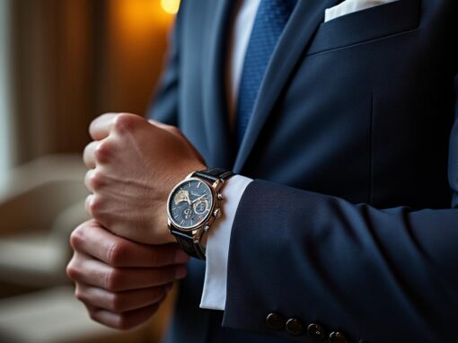 Location de montre de luxe : le détail chic du marié élégant