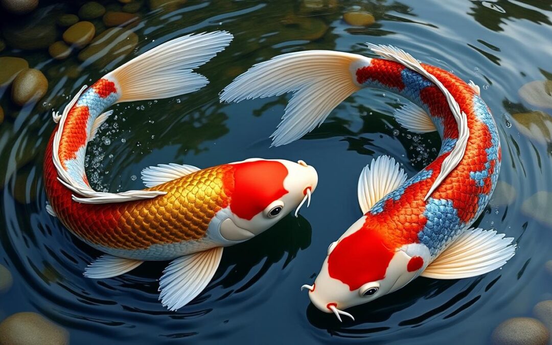 Tatouage carpe : symbole d’un couple uni face au courant de la vie