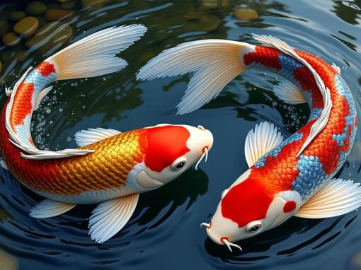 Tatouage carpe : symbole d’un couple uni face au courant de la vie Tatouage carpe : symbole d’un couple uni face au courant de la vie