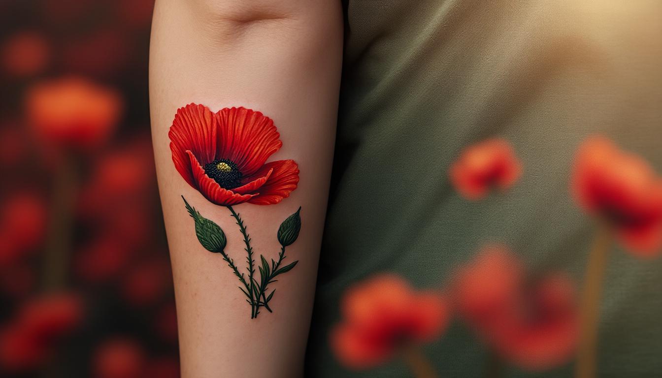 découvrez la signification profonde du tatouage coquelicot et son lien symbolique avec l’amour et la mémoire, un choix chargé d’émotion et de souvenirs.
