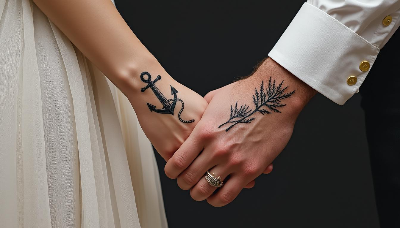 découvrez la symbolique puissante du tatouage de la force, un symbole d’un couple uni et résilient face aux épreuves de la vie.