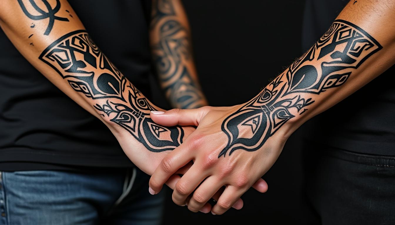 découvrez la signification profonde du tatouage tribal comme symbole de protection pour le couple, alliant tradition et amour durable.