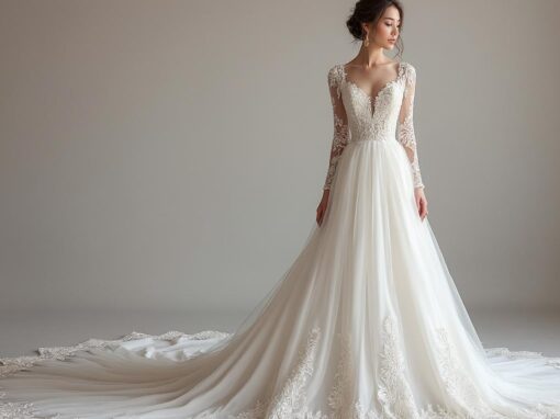 robe de mariee avec manches