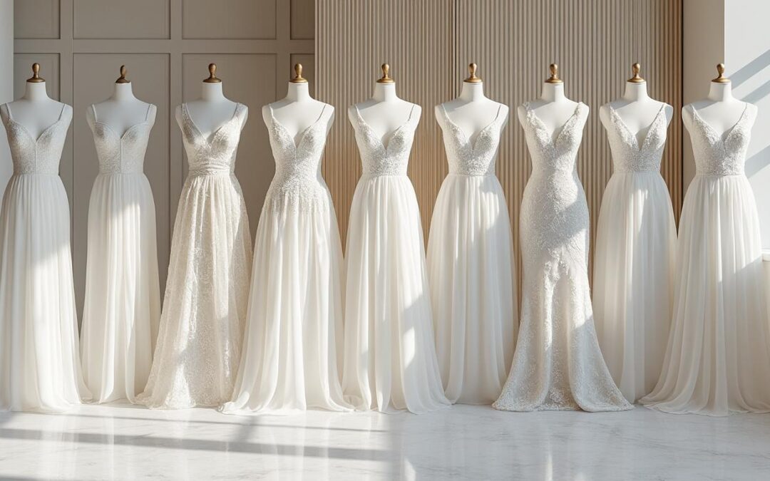 robes blanches courtes mariage