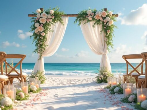 Déco de mariage plage : inspirations naturelles et bord de mer