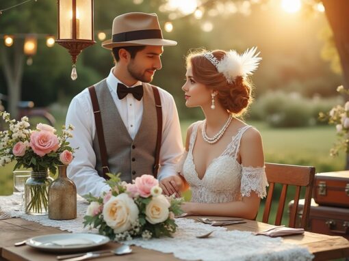 Mariage thème vintage : idées déco, tenues et ambiance rétro
