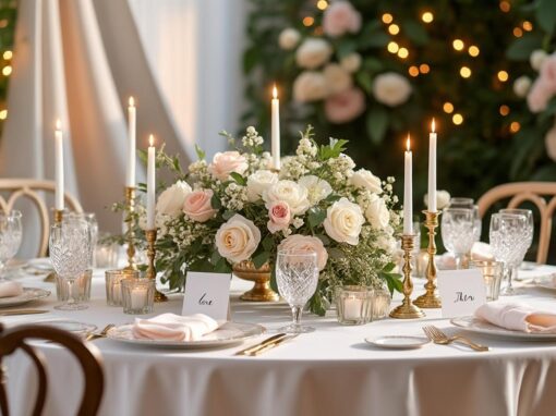 Table d’honneur de mariage chic : décoration, placement et inspirations