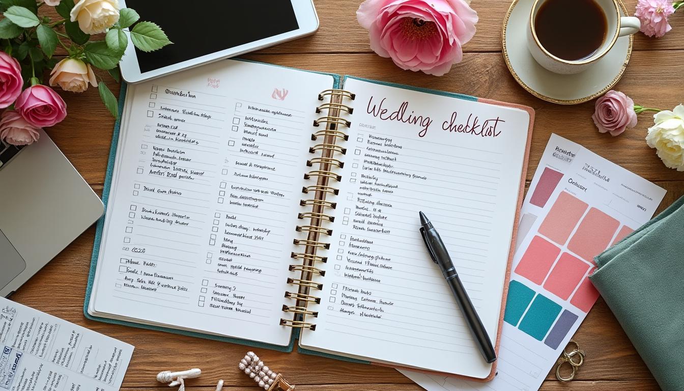 Liste d’organisation de mariage : tout ce qu’il faut prévoir étape par étape découvrez notre liste d'organisation de mariage complète pour tout prévoir étape par étape et réussir votre journée parfaite sans stress.