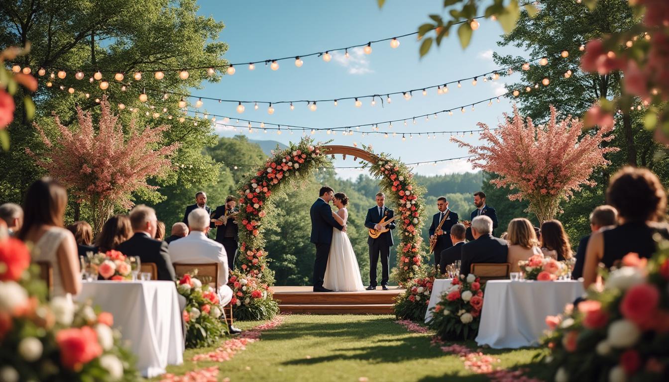 d&eacute;couvrez comment choisir la musique parfaite pour rythmer chaque moment inoubliable de votre mariage et cr&eacute;er une ambiance magique.