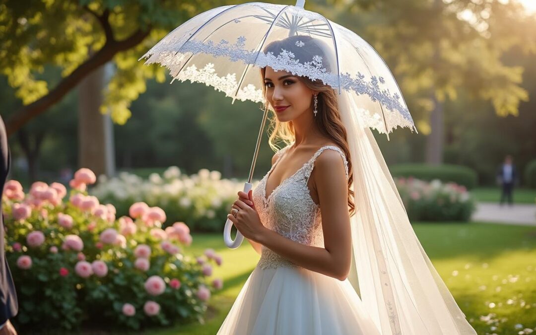 parapluie pour mariage