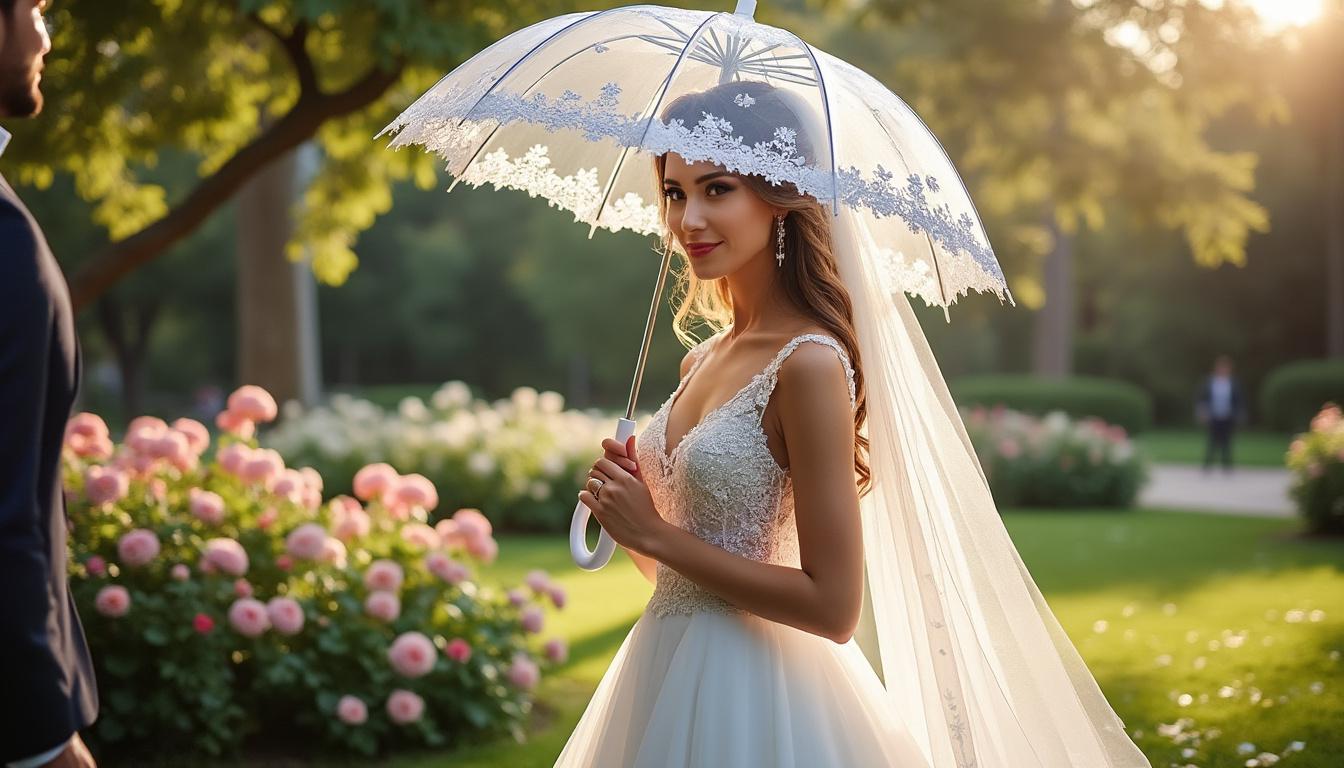 parapluie pour mariage découvrez notre sélection élégante de parapluies pour mariage, alliant style et protection pour un jour parfait sous la pluie.