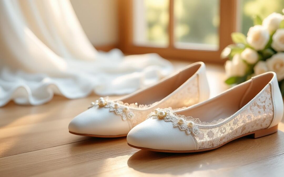 Chaussures plates pour mariage : confort et élégance pour le jour J