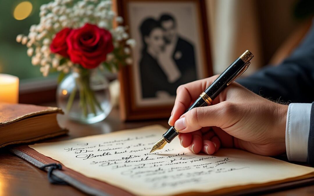 Comment écrire des vœux de mariage touchants et vraiment personnels