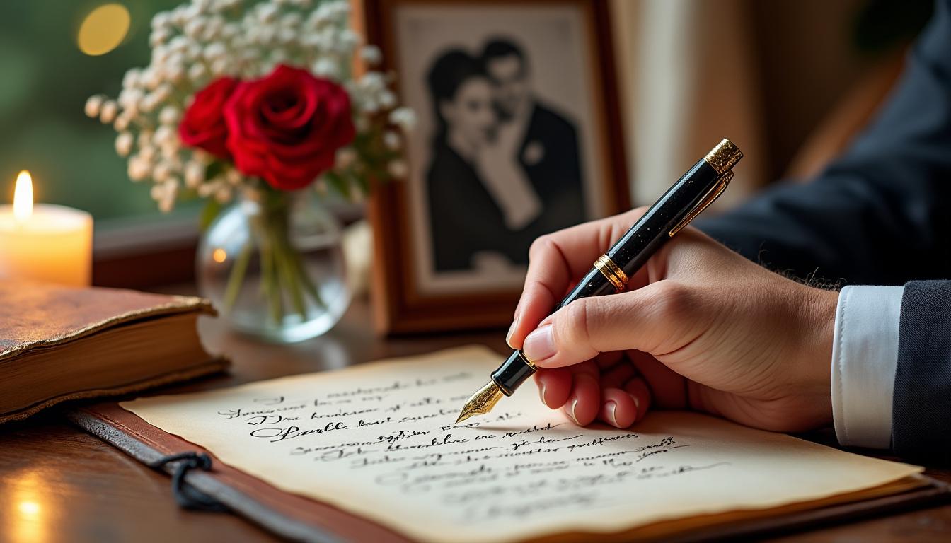 d&eacute;couvrez comment r&eacute;diger des v&oelig;ux de mariage touchants et authentiques pour exprimer vos sentiments avec sinc&eacute;rit&eacute; et &eacute;motion lors de ce moment unique.