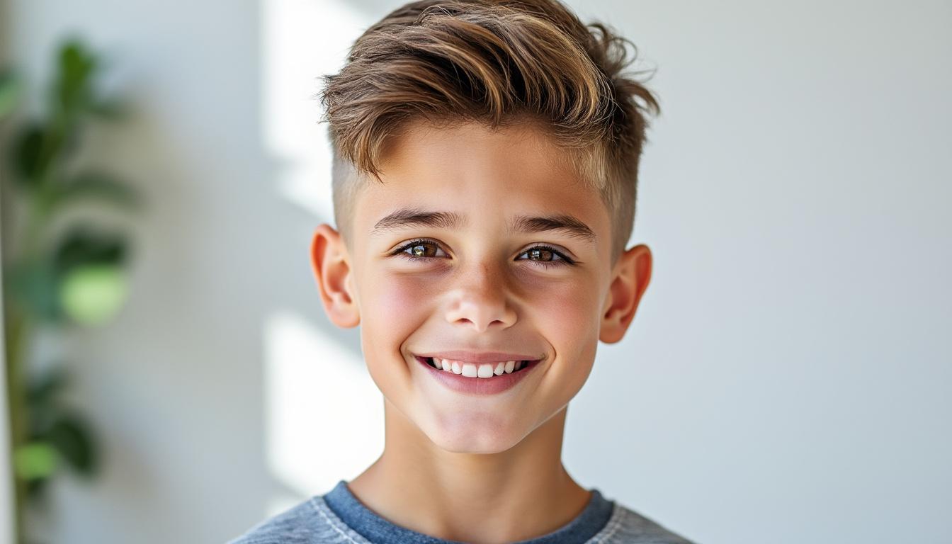 découvrez des idées de coupes de cheveux modernes et faciles à entretenir pour les garçons de 10 ans, alliant style et praticité au quotidien.