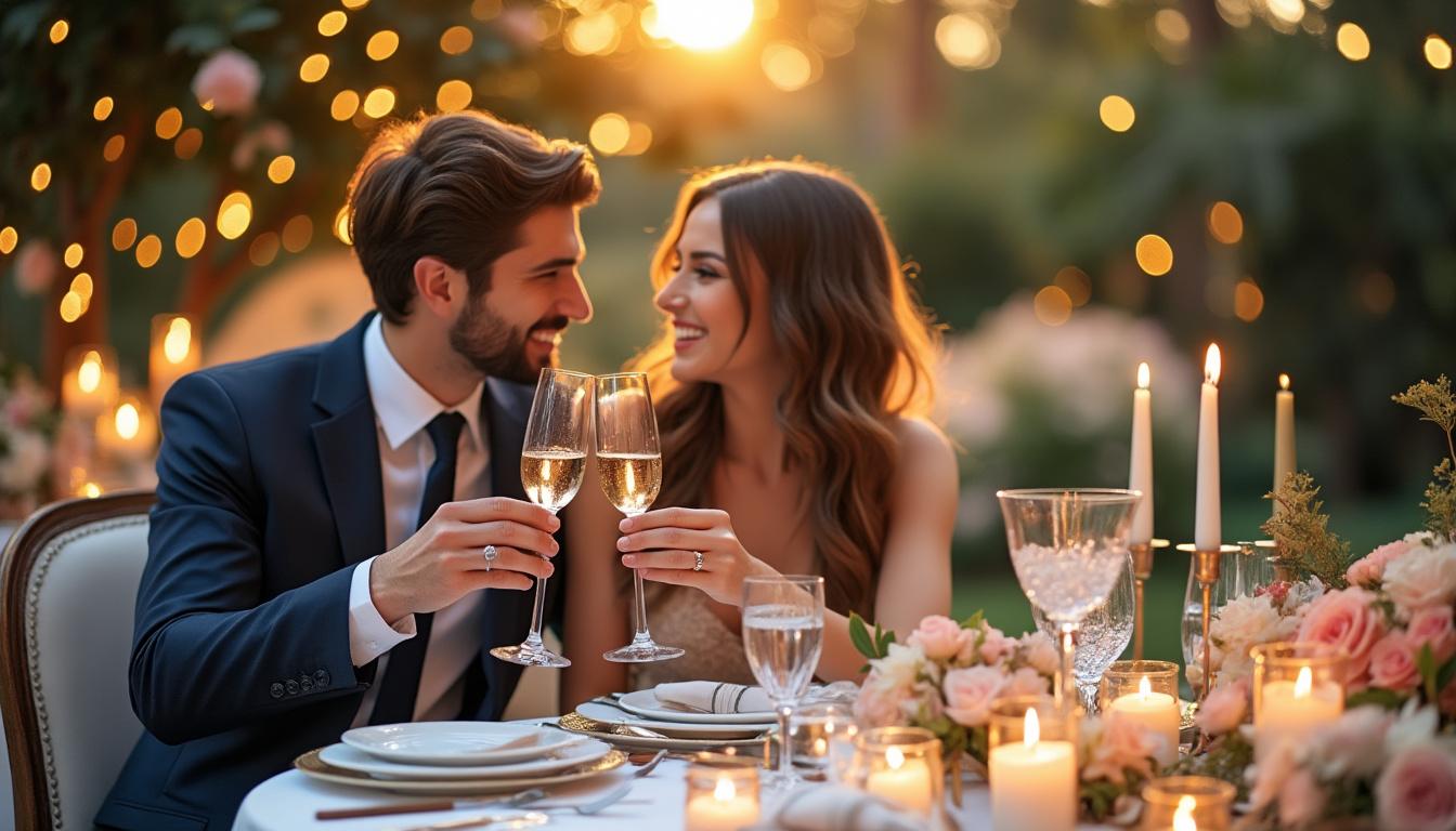 découvrez la signification des noces de cristal et trouvez des idées originales pour célébrer vos 15 ans de mariage avec élégance et émotion.