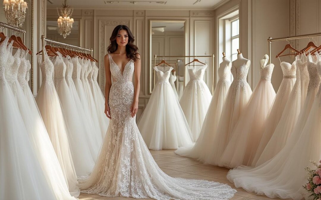Robes de mariée de stars : inspirations glamour et tendances