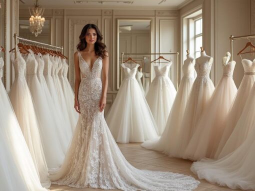 Robes de mariée de stars : inspirations glamour et tendances