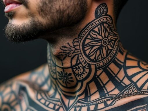 Tatouage cou homme : signification et styles les plus populaires
