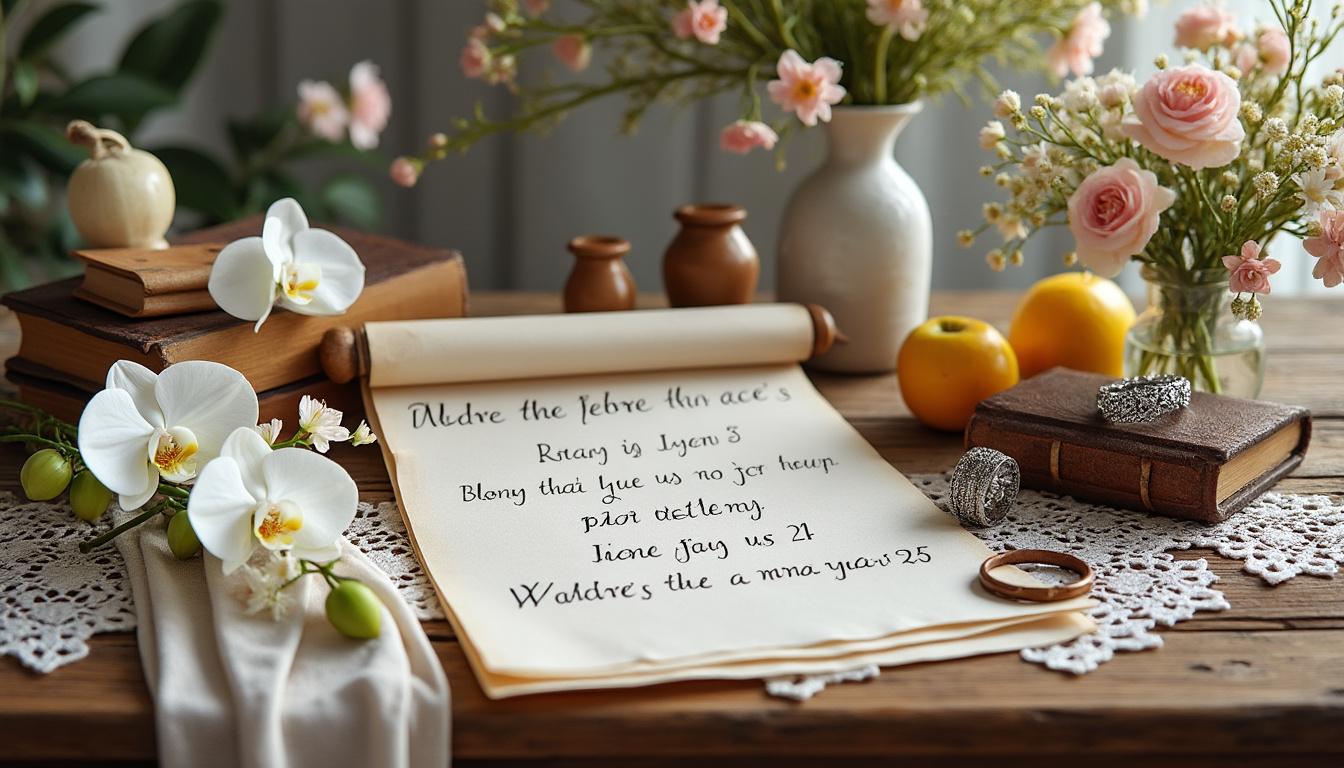 d&eacute;couvrez la signification de chaque anniversaire de mariage et tout sur les noces pour c&eacute;l&eacute;brer chaque &eacute;tape de votre union avec &eacute;motion et tradition.